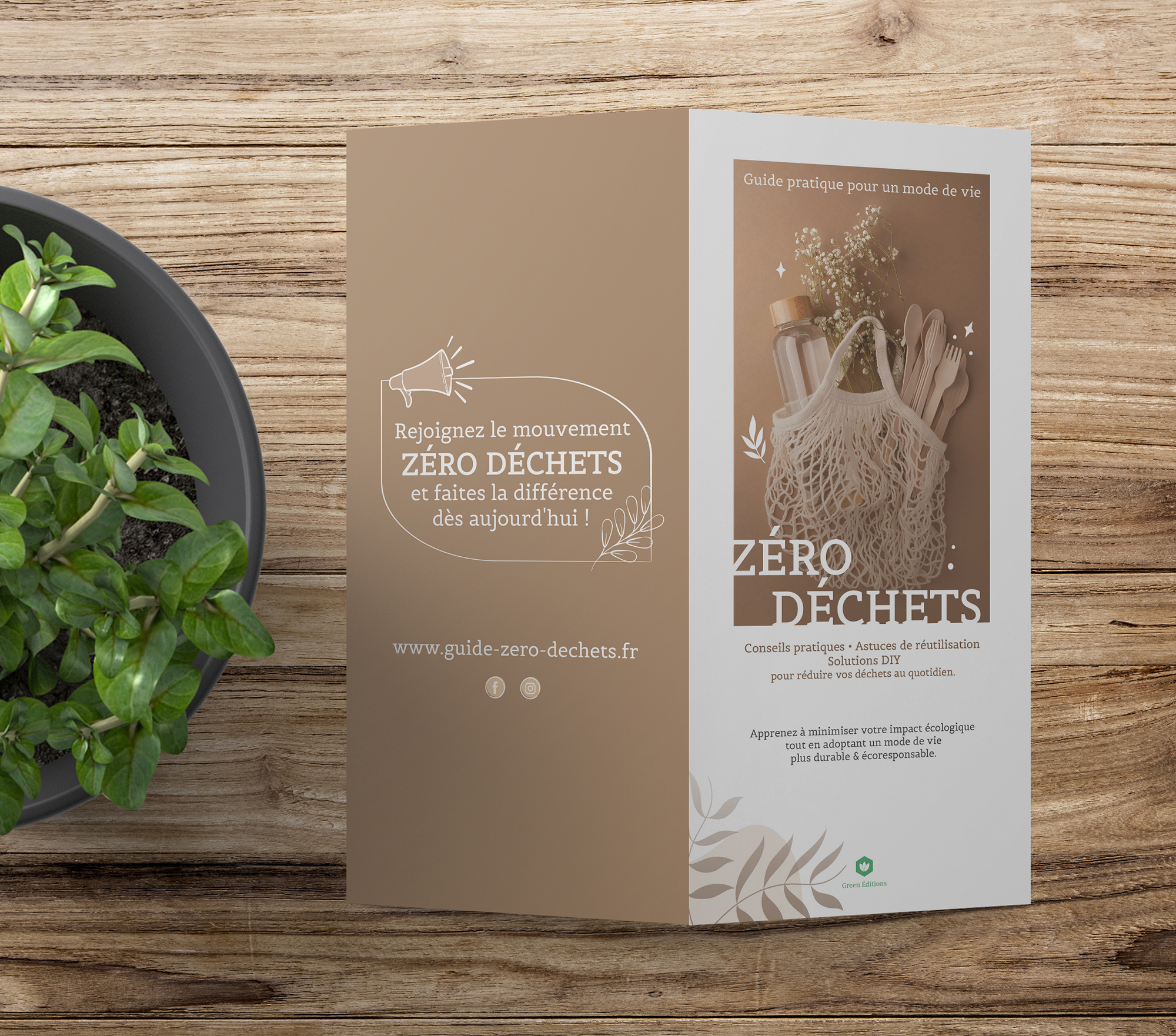 Présentation d'une brochure sur le Zéro Déchets