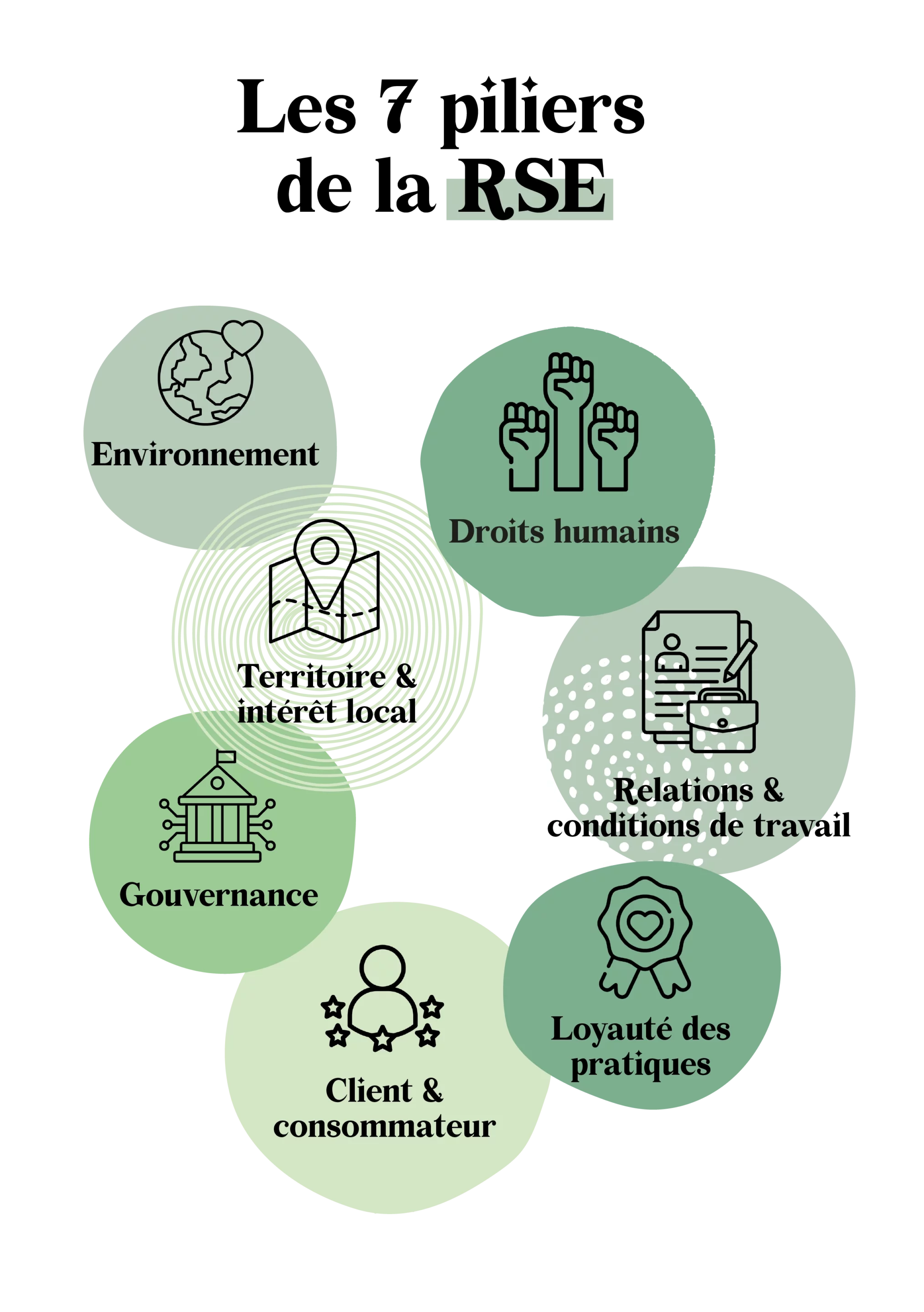 Les 7 principes de la RSE