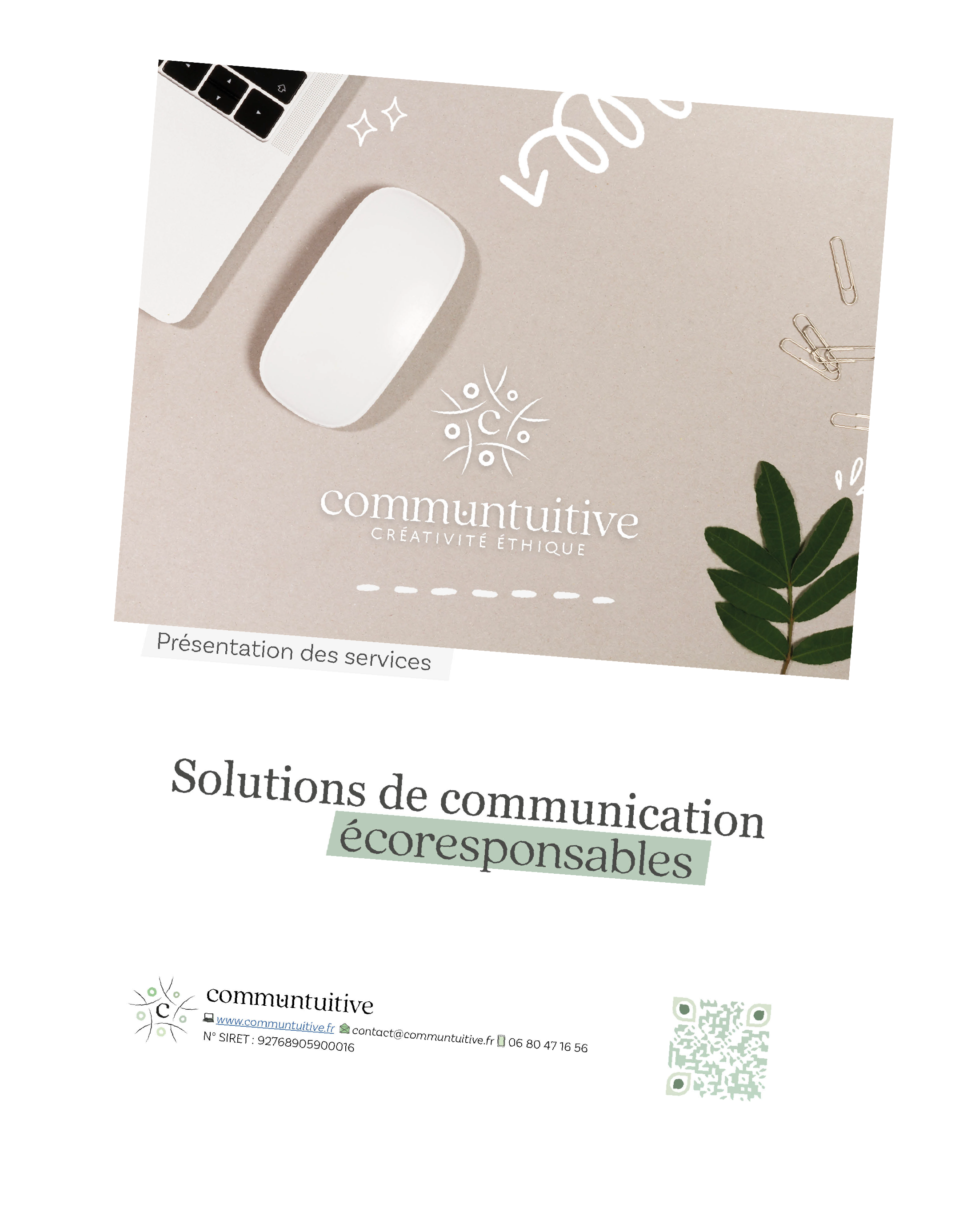 Dossier de présentation des services de Communtuitive