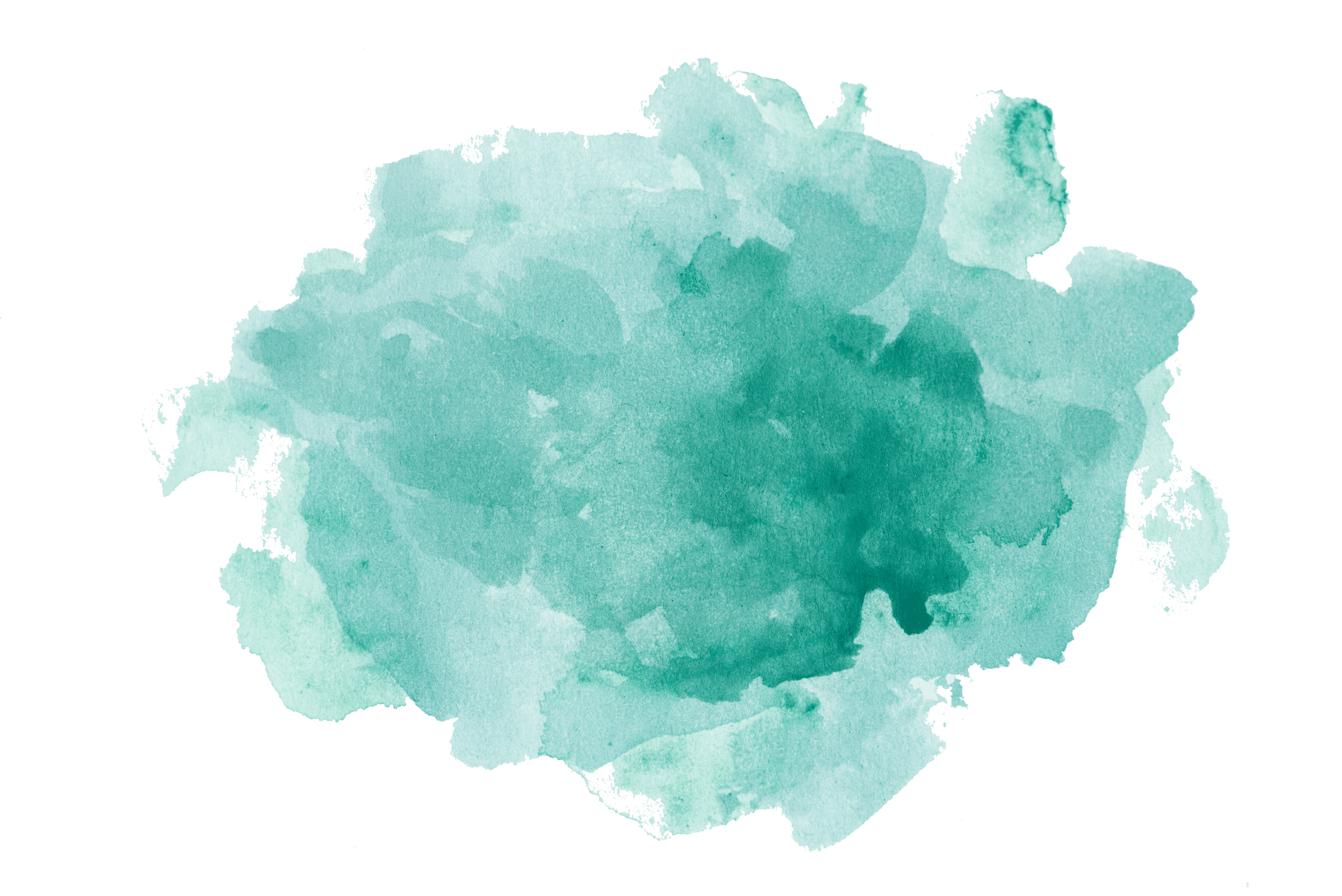 Visuel graphique aquarelle vert