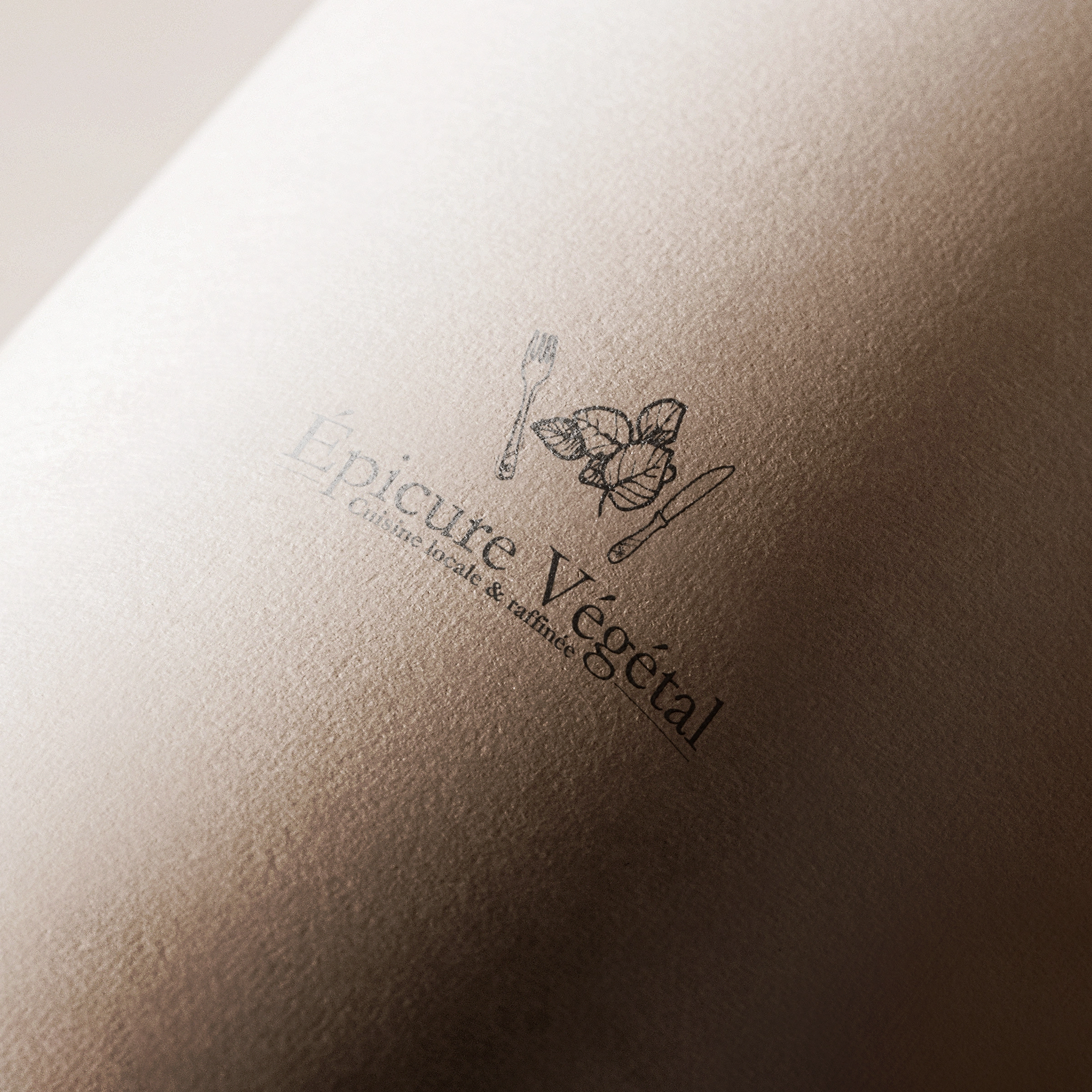 identite-visuelle-communtuitive Logotype Epicure Vegetal