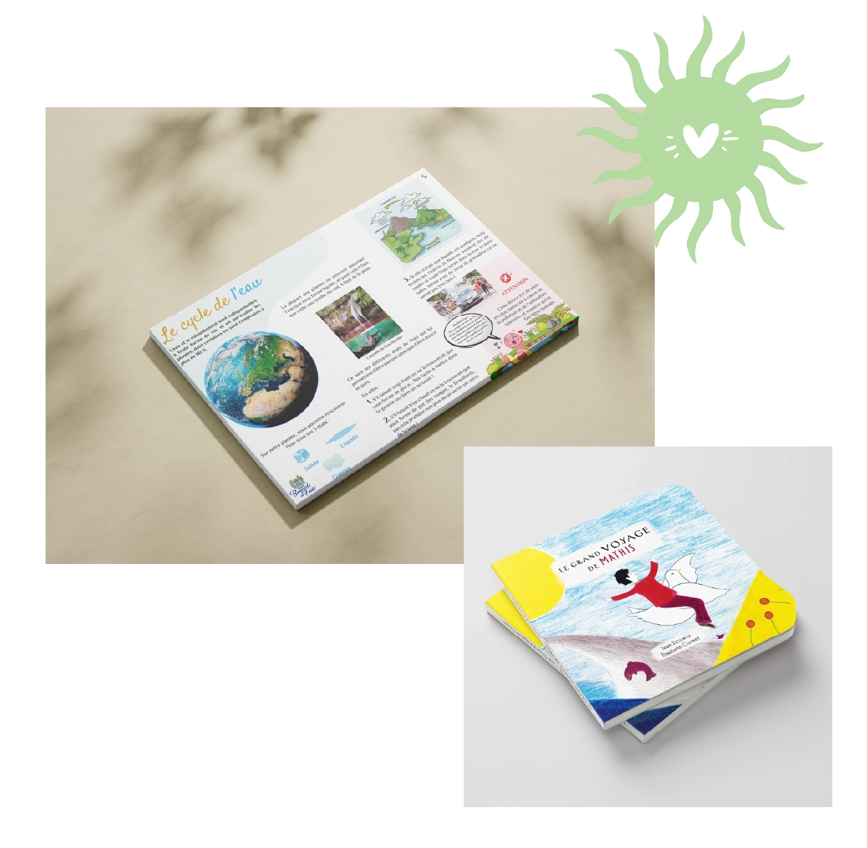 Création graphique pour projet engagé – graphiste dans le Var