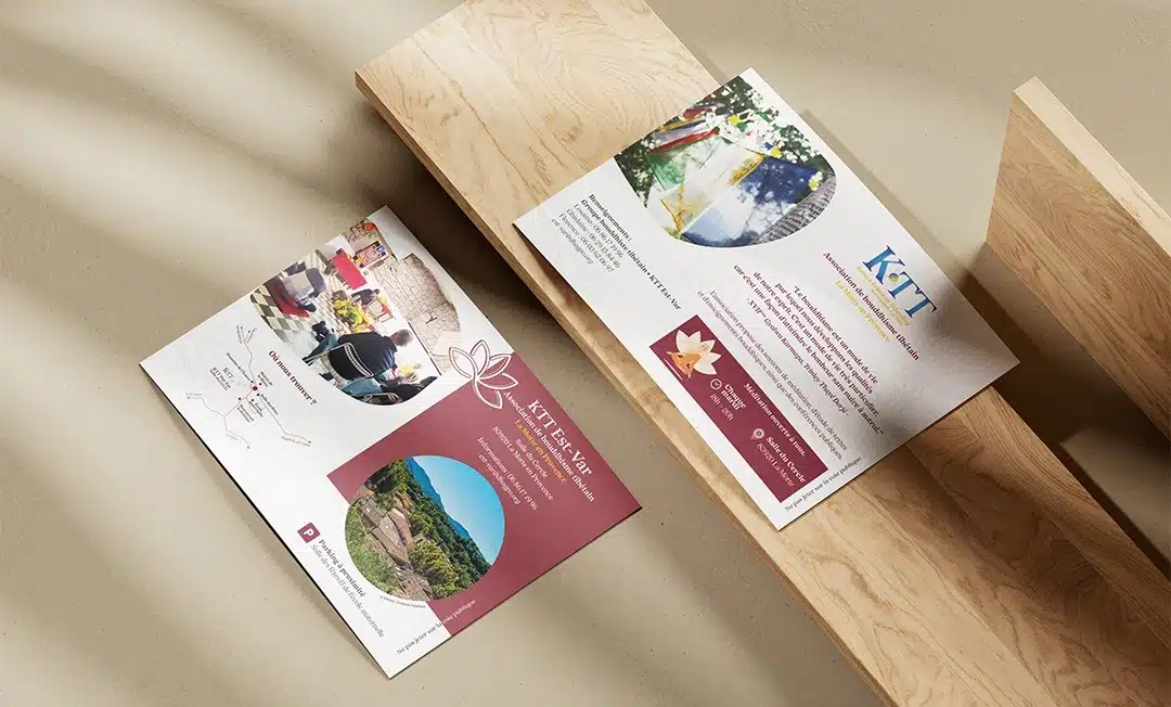 Création graphique pour projet engagé – graphiste dans le Var