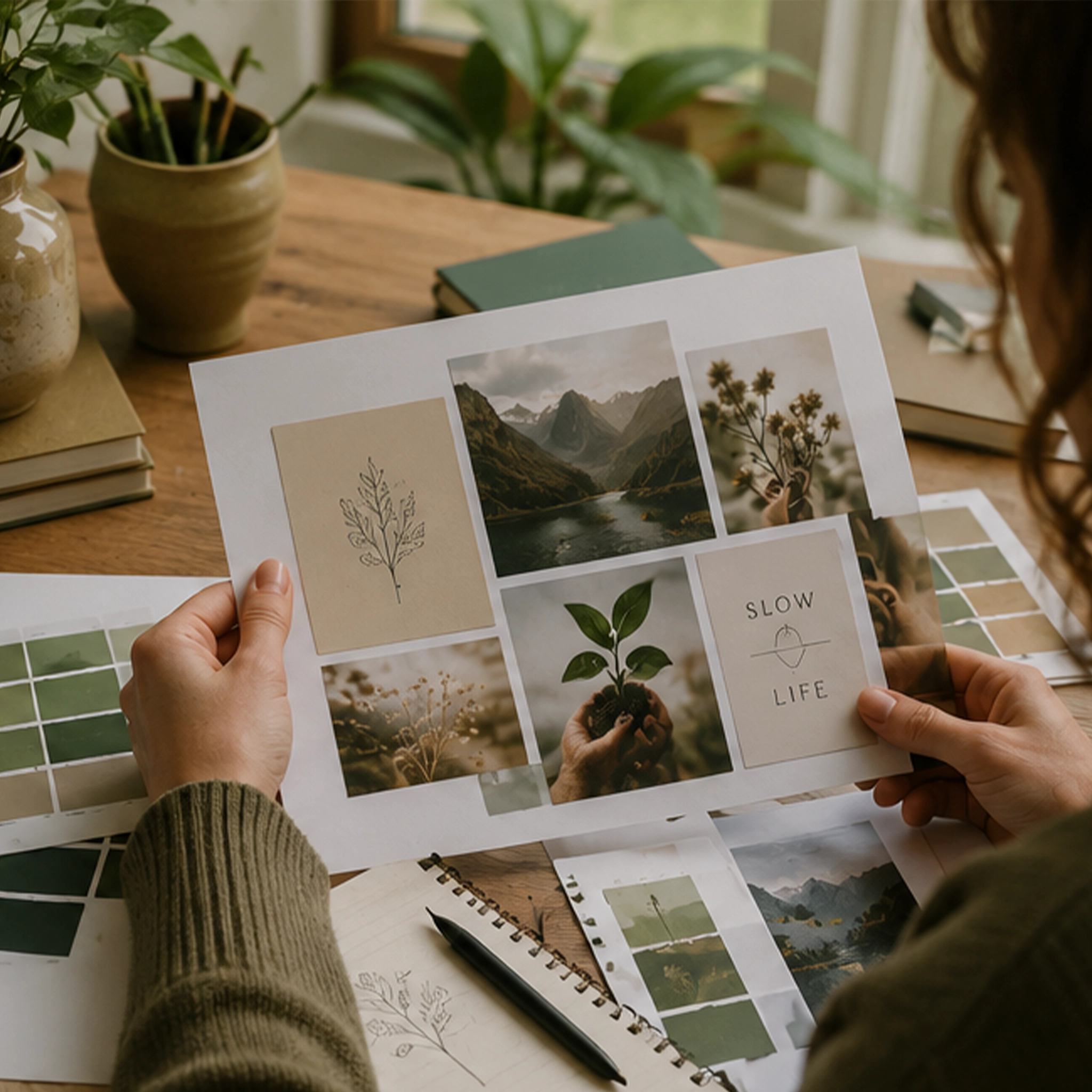 Graphiste spécialisée en identité visuelle et communication engagée